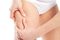 Cellulite Ã¢â¬â body and beauty Royalty Free Stock Photo